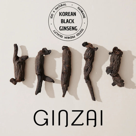 Parches oculares de hidrogel negro con ginseng