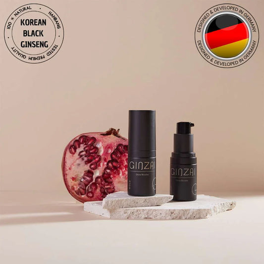 Sérum facial iluminador con ginseng 