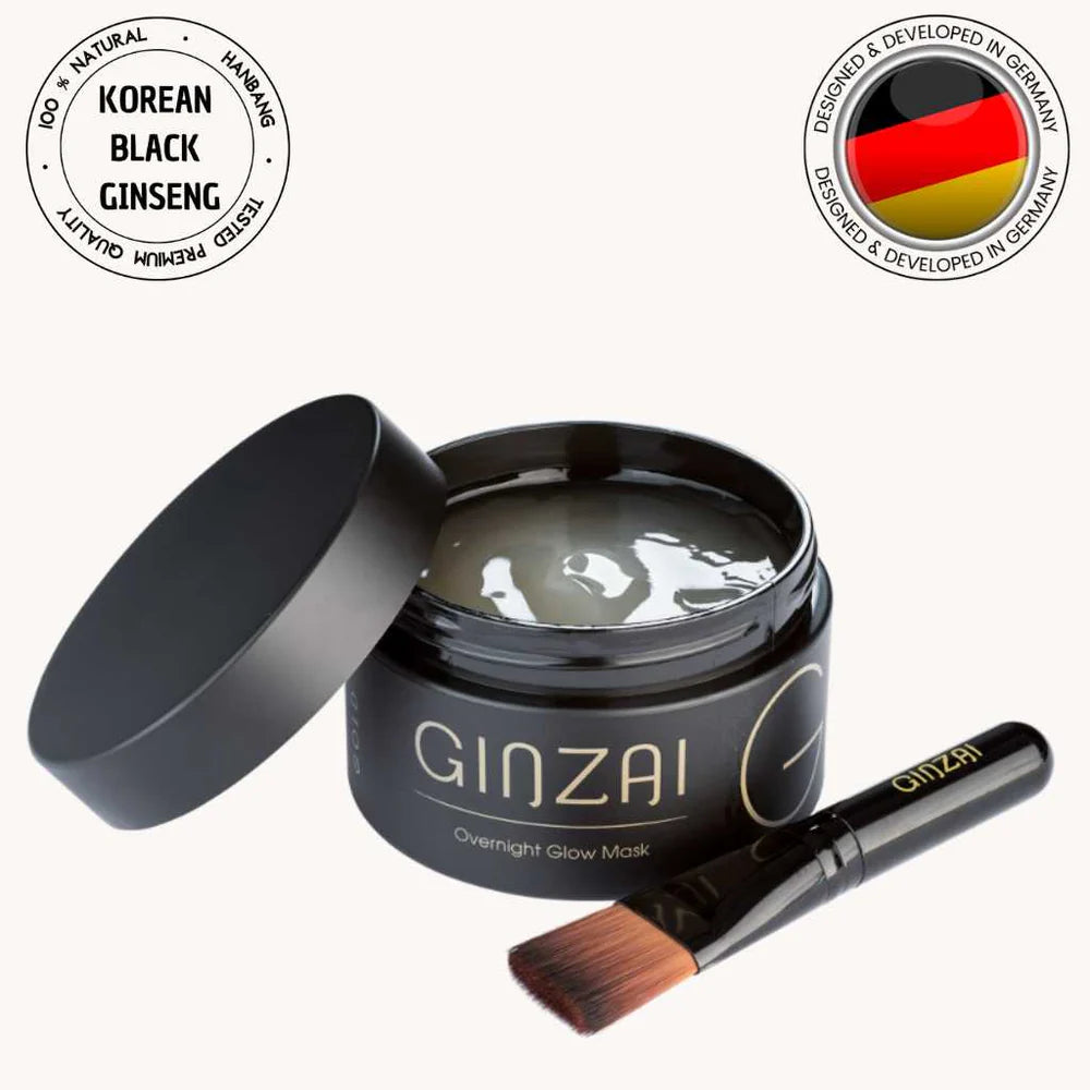 Mascarilla facial calmante y reafirmante con ginseng 