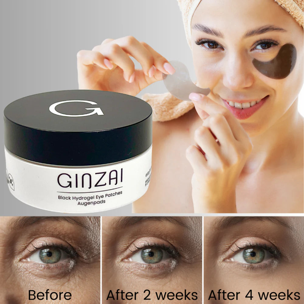 Parches oculares de hidrogel negro con ginseng 